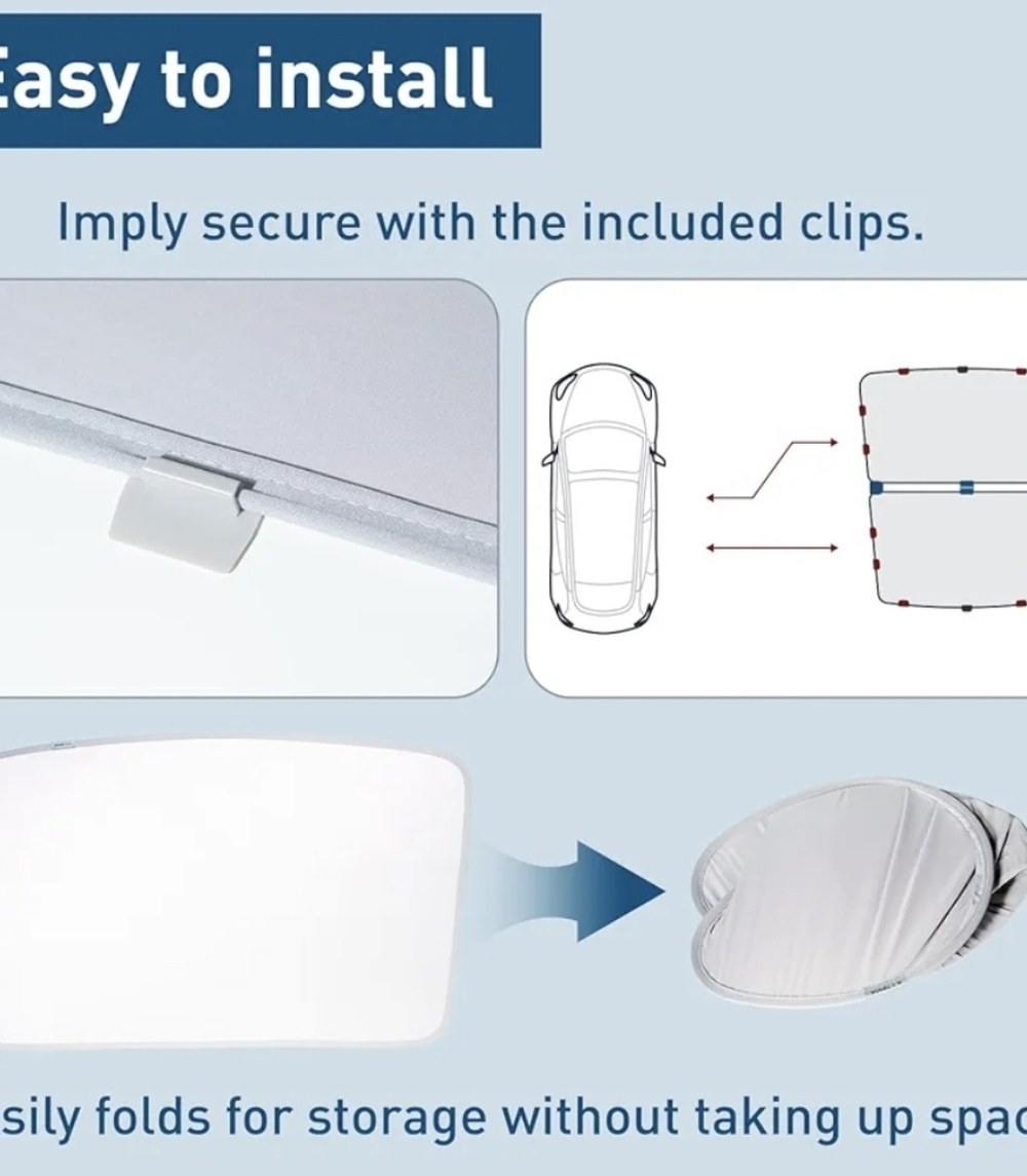 NEW ZeroPone Roof Sunshade for Tesla Model Y 2021-2023 - Picture 5 of 11